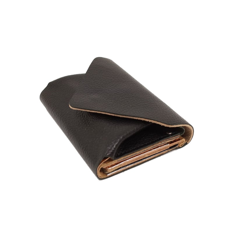 コンパクトウォレットブラック 【Compact Wallet BLACK 】 | carmin