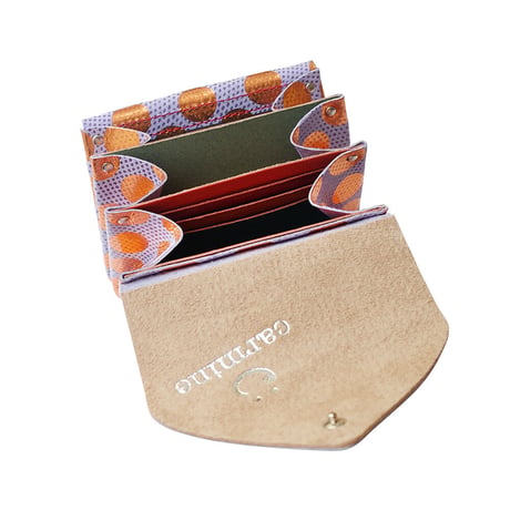 ドットレザーミニウォレット 【Dot Leather Mini Wallet】