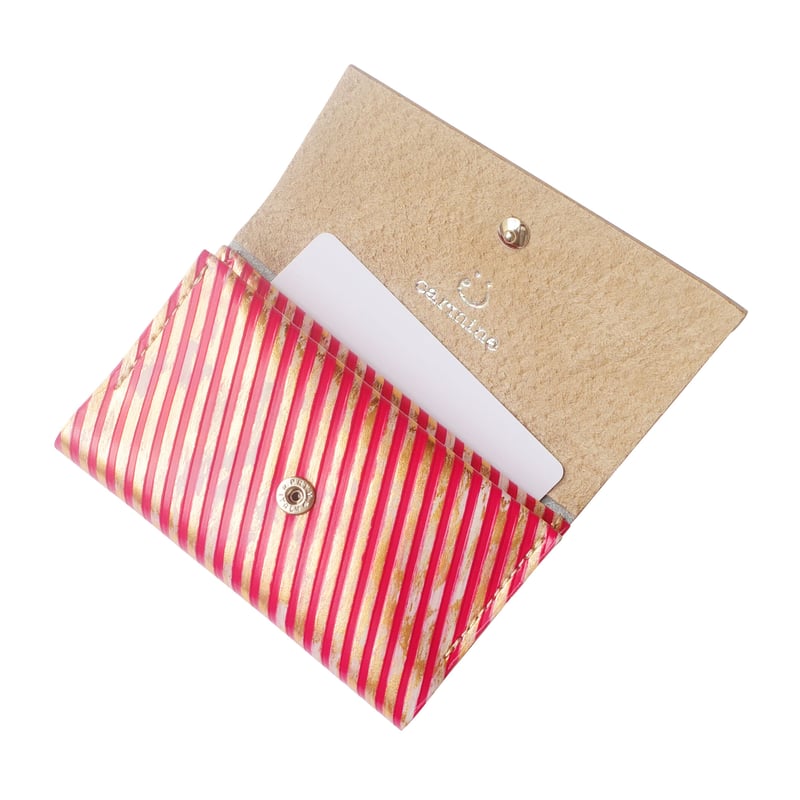 レザーカードケース 鯉【Leather Card Case Koi】 | carmine In