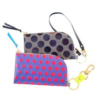 キーリング付き【B】エコカードコインケースカスタム用キーホルダー/ストラップ☆ 【B】〈Key chain/Strap〉for Eco Card Coin Case Custom