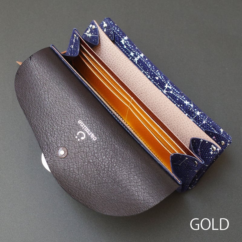 レザーロングウォレット 満月【Leather Long Wallet Full moon】 |
