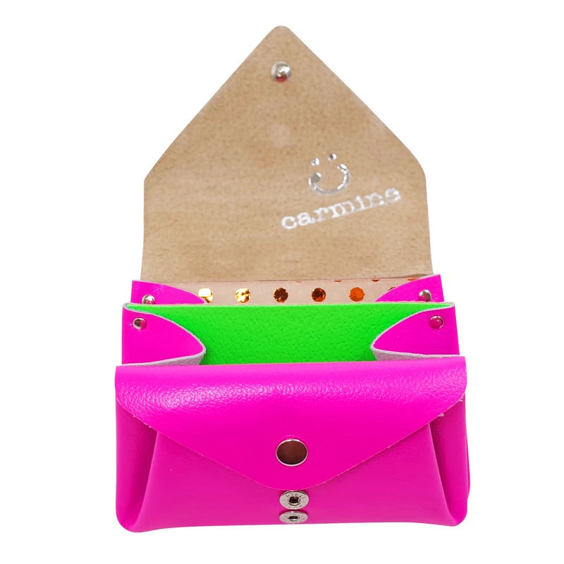ビビッドレザー ミニウォレット 【Vivid Leather Mini Wallet 】 |