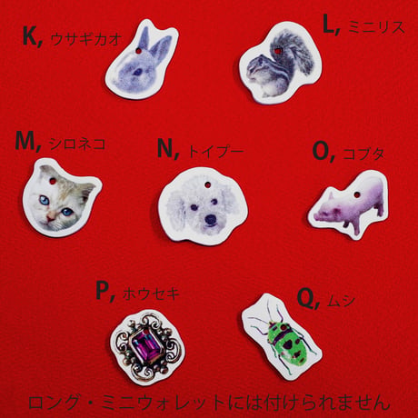 カスタマイズオーダー！新作キーパスケース ストラップ付き  【Key Passcase】