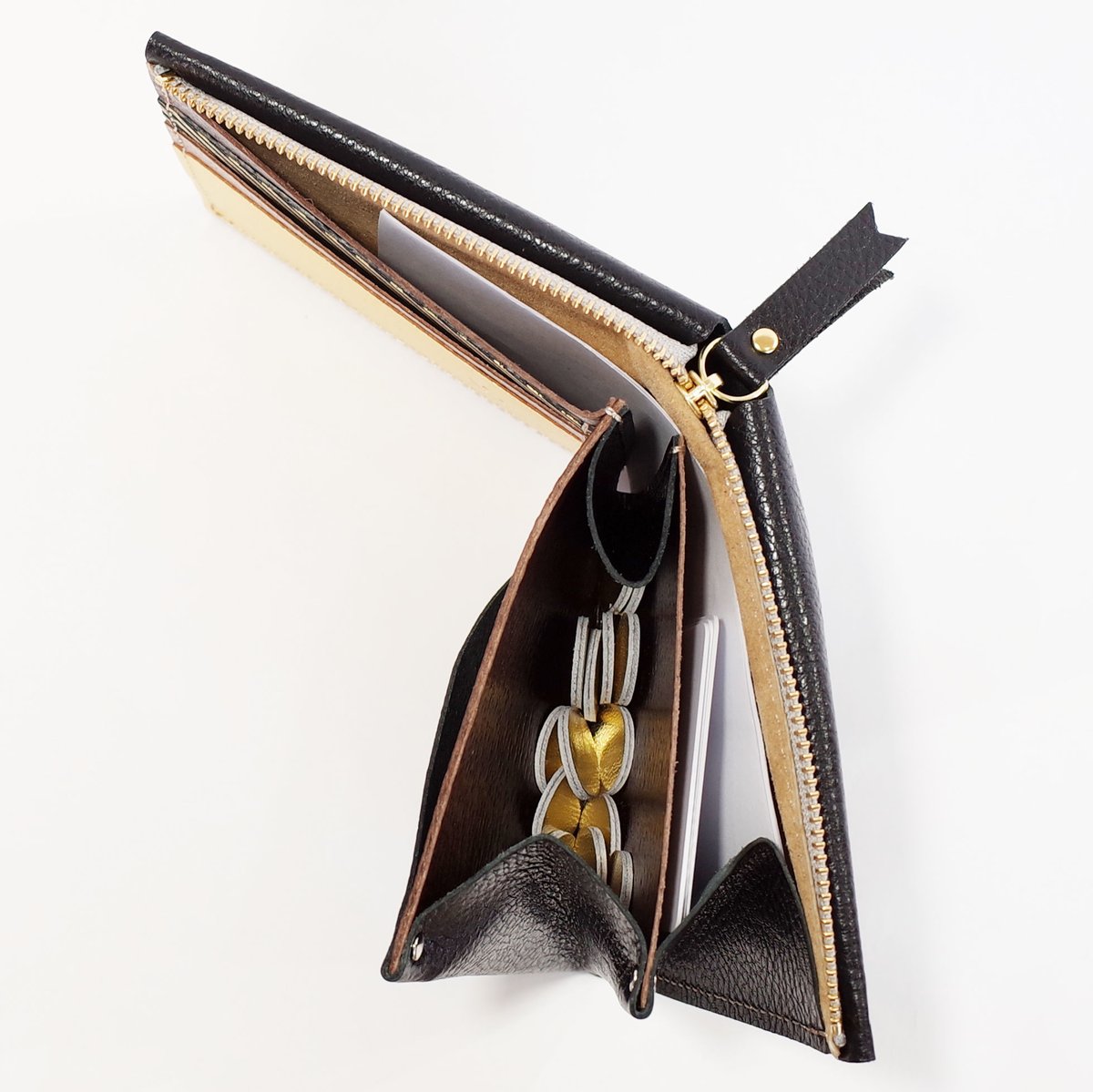 ワンウォレット ブラック【One Wallet Black】 | carmine Inter