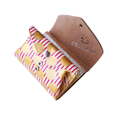 コンパクトウォレット コトブキ 【Compact Wallet Clear Dot Kotobuki】
