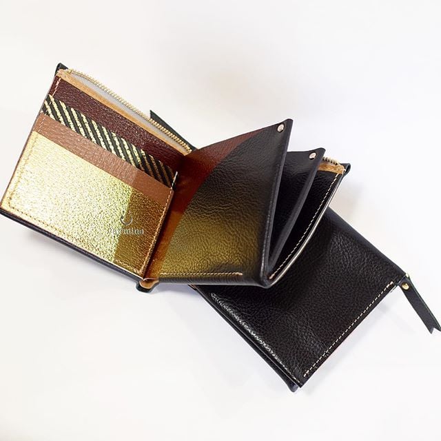ワンウォレット ブラック【One Wallet Black】 | carmine Inter