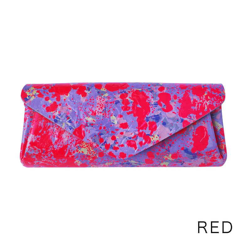 レザー ロングウォレット リキッド ネオン【Leather Long Wallet Liqui