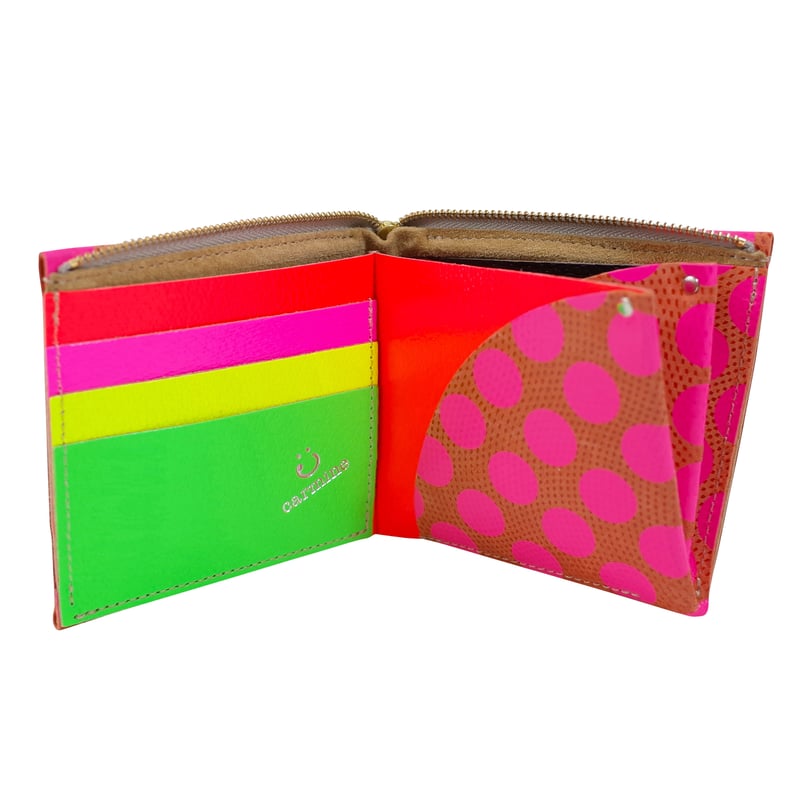 ワンウォレット ネオンドット【One Wallet Neon Dot】 | carmine I
