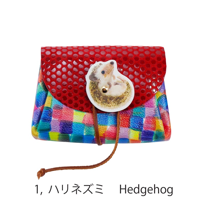 カスタマイズオーダー！レザーミニウォレット アニマル【Leather Mini