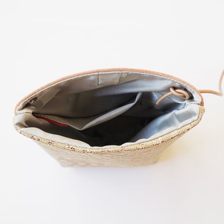 レザーミニショルダー リキッド 【Leather Mini Crossbody Bag Liquid】