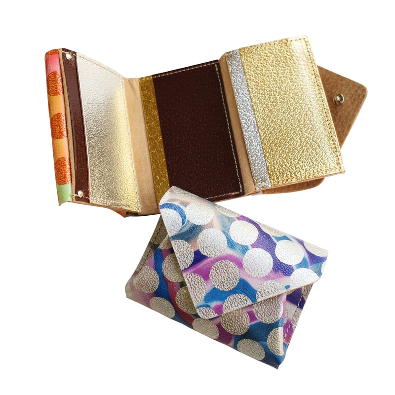 財布 Threefold compact wallet 三つ折り コンパクト ウォレット-