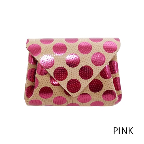 ドットレザーミニウォレット 【Dot Leather Mini Wallet】