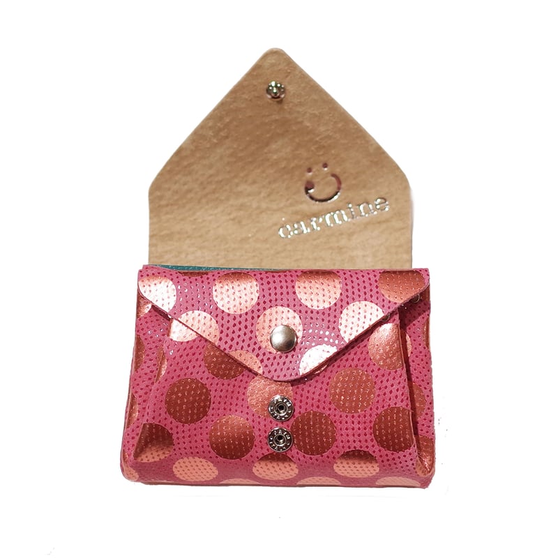 ドットレザーミニウォレット 【Dot Leather Mini Wallet