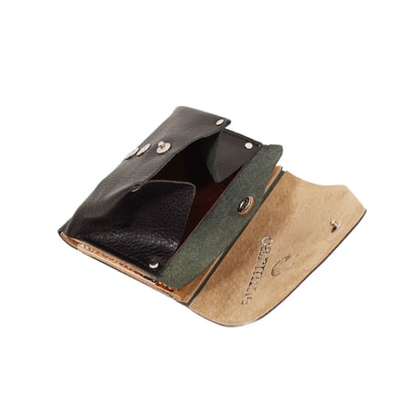 コンパクトウォレットブラック 【Compact Wallet BLACK 】