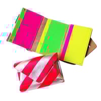 コンパクトウォレットクリアストライプ【Compact Wallet Clear Stripe】