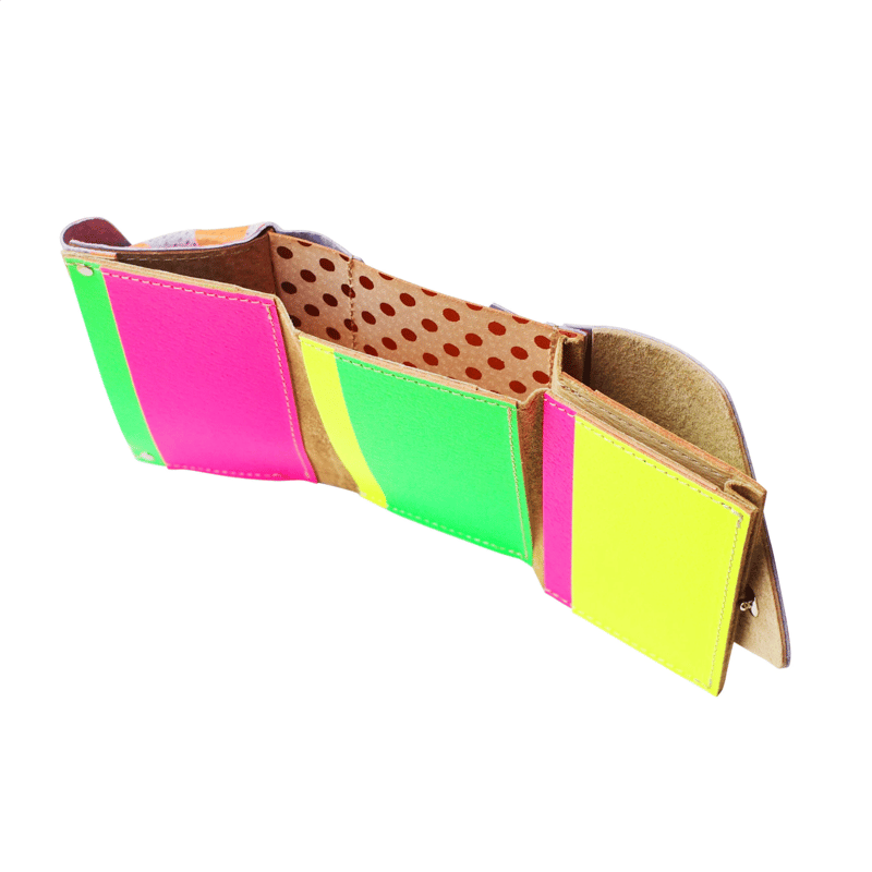 M Panettone Wallet カーフレザー グリーン/マルチカラー M Panettone Wallet カーフレザー グリーン/マルチカラー M Panettone