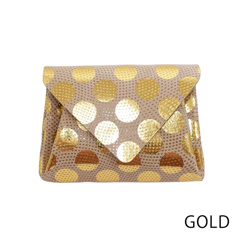 美品　carmine　カーマイン　レザー　ミニウォレット ドット ドットレザーミニウォレット 【Dot Leather Mini Wallet