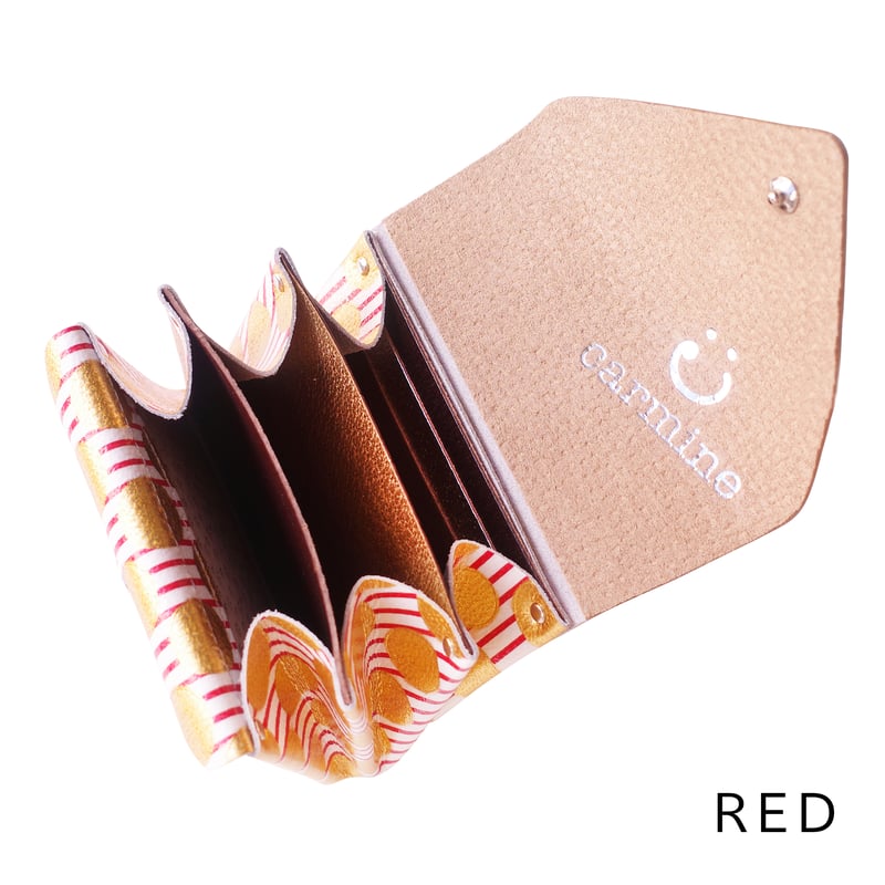レザーミニウォレット コトブキ【Leather Mini Wallet Clear Dot