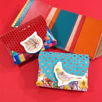 カスタマイズオーダー！レザーコンパクトウォレット  アニマル  【Leather Compact Wallet Animal】