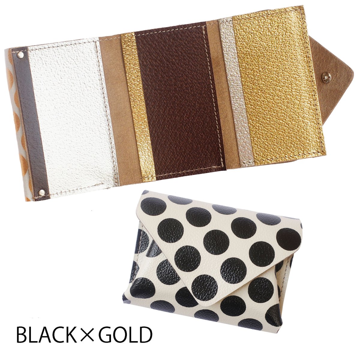 希少『点と線 collet』コンパクトウォレット Collet | 点と線