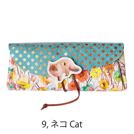 カスタムオーダー！ロングウォレットを買うとカードケースプレゼント!!【 Long Wallet Animal with Cardcase 】