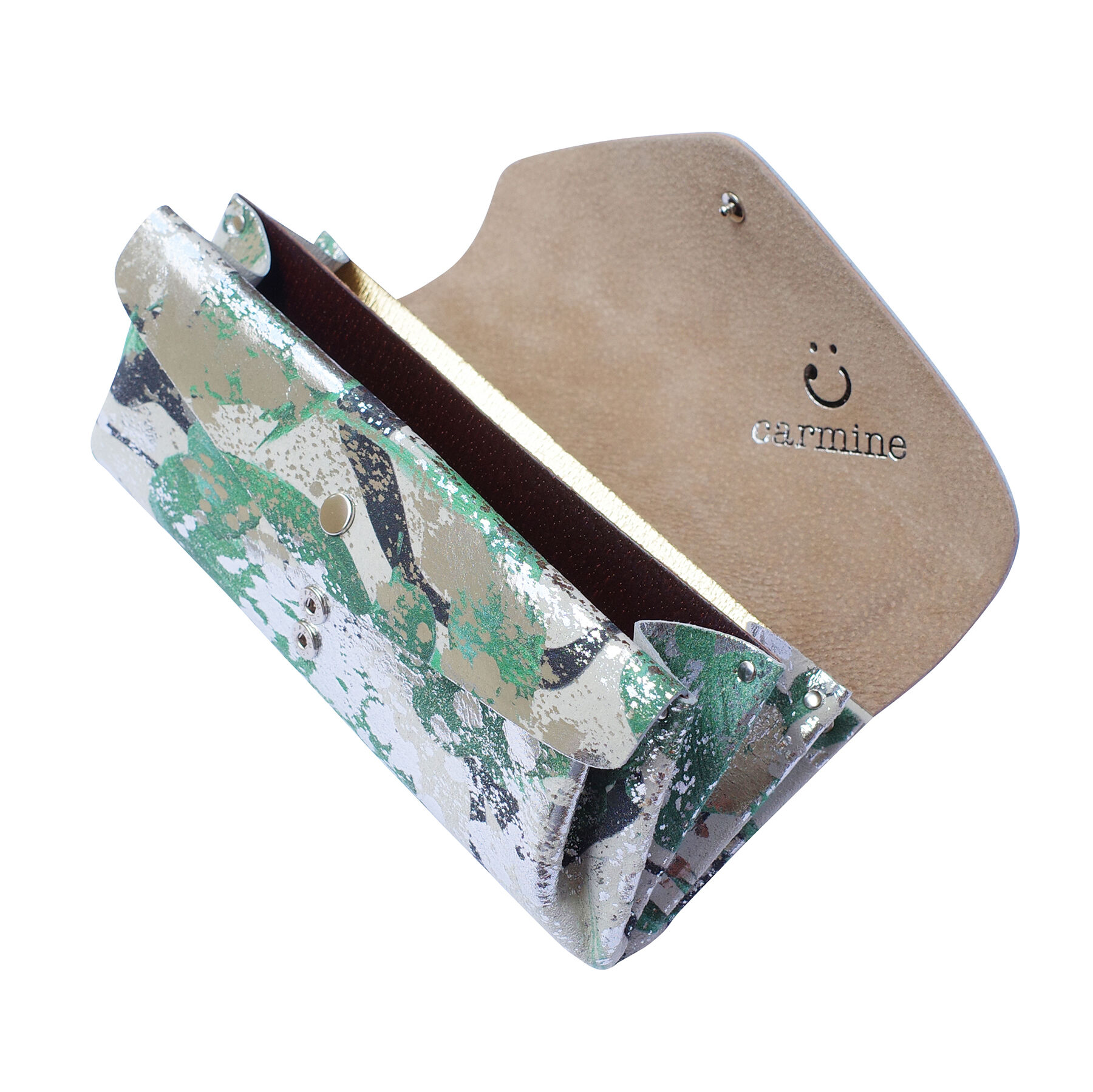 【未使用】carmine レザー ロングウォレット リキッド レザー ロングウォレット リキッド【Leather Long Wallet Liquid】 |