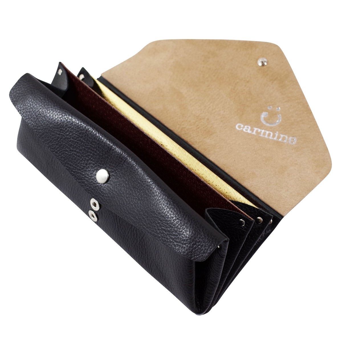 レザー ロングウォレット ブラック【Leather Long Wallet Black】 |