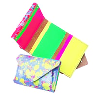 コンパクトウォレットリキッド ネオン 【Compact Wallet Liquid Neon】
