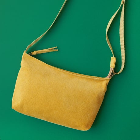 洗えるレザーミニサコッシュ  【 Washable Leather Mini Crossbody Bag】