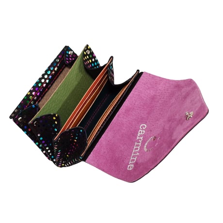 レザーミニウォレット プチドット 【 Leather Mini Wallet Petit Dot】