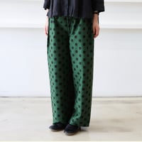 New!  サマードレスパンツ DOT GREEN 【Domestic Only】