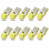 T10 LEDバルブ 10個 COB 194 168 ウェッジ球 12chip  12V
