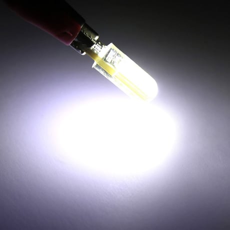 T10 LEDバルブ 4個 COB 194 168 501 12chip ウェッジ球  12V