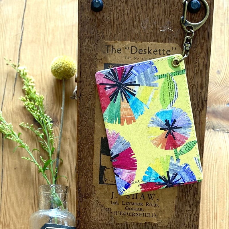 交通系icパスや定期券入れに＊パスケース【虹花全4色】 | petit à petit