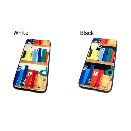 【注文後キャンセル不可】iPhoneガラスケース【本】（全２色）