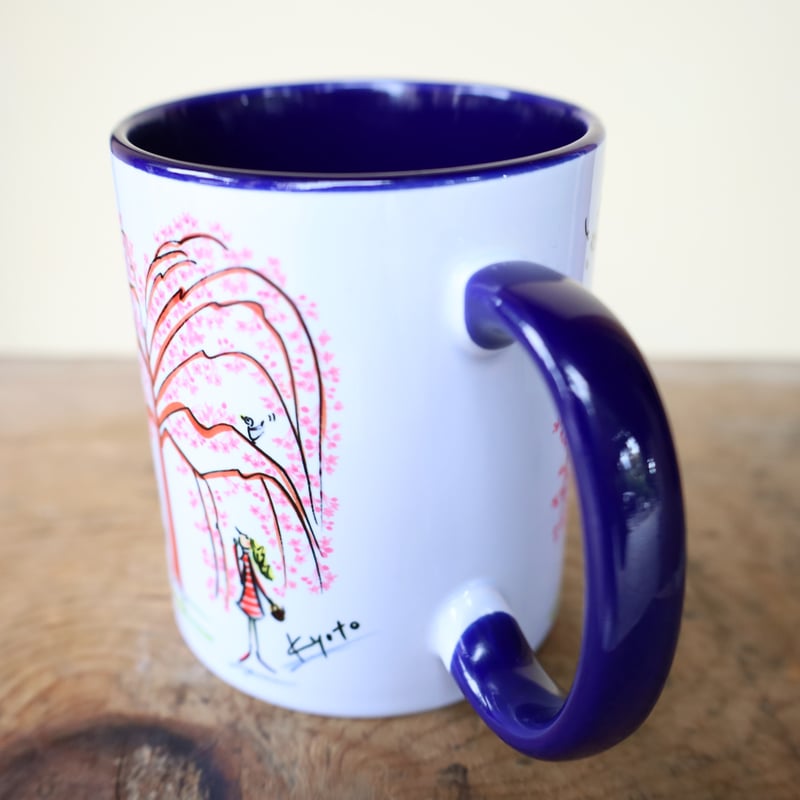 バイカラーマグカップ【KYOTO桜】 | petit à petit