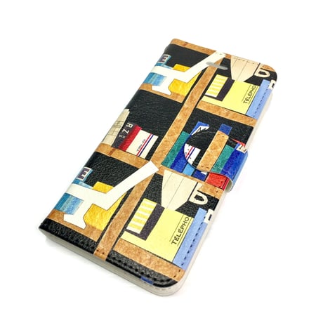 【注文後キャンセル不可】iPhone手帳型ケース【本】(全２色)