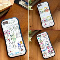 【注文後キャンセル不可】iPhoneグリップケース【セーヌ・マルシェ・KYOTO 】