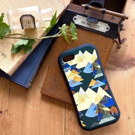 【注文後キャンセル不可】iPhoneグリップケース【山】（全6色）