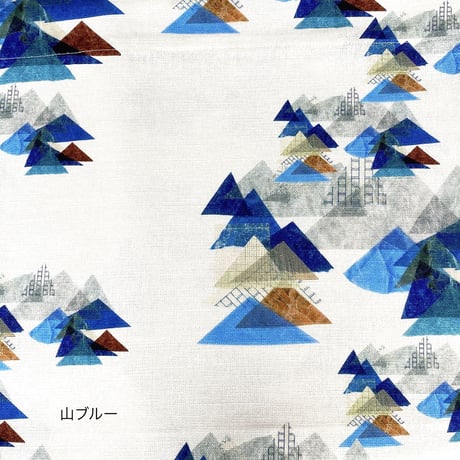 暖簾　のれん　NOREN【山ブルー、エメラルド全２色】
