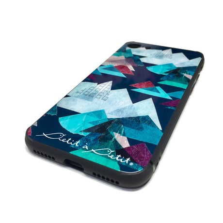 【注文後キャンセル不可】iPhoneガラスケース【山】（全6色）