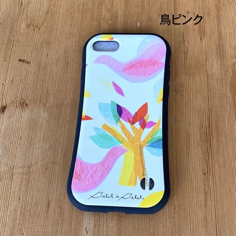 【注文後キャンセル不可】iPhoneグリップケース【鳥４色】