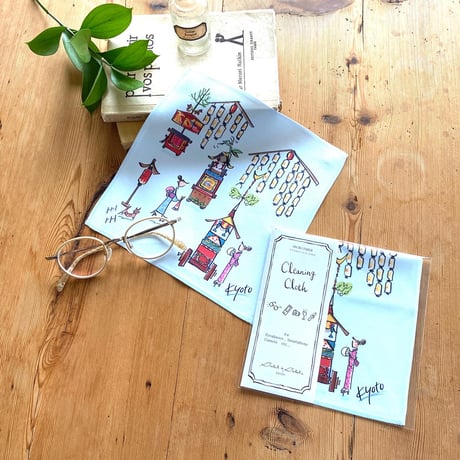 マイクロファイバークロス＊期間限定＊《山鉾＊祇園》【YUKI NAKAMURA  illustration】【全１０柄】
