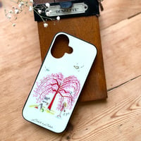 【注文後キャンセル不可】iPhoneガラスケース【KYOTO桜】