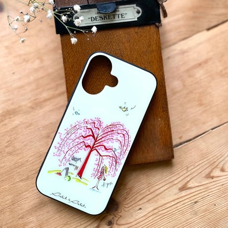 【注文後キャンセル不可】iPhoneガラスケース【KYOTO桜】