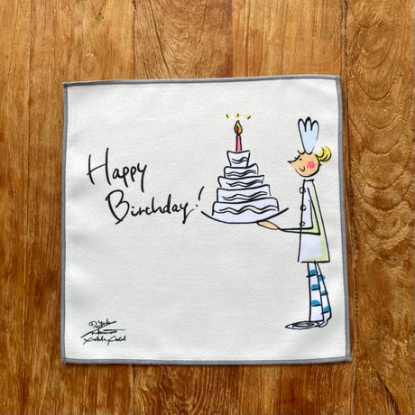 マイクロファイバークロス【YUKI NAKAMURA  illustration】（Happy Birthday!）