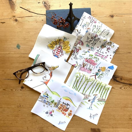 マイクロファイバークロス【YUKI NAKAMURA  illustration】【全９柄】