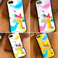 【注文後キャンセル不可】iPhoneグリップケース【鳥４色】