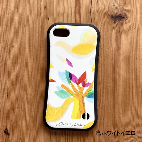 【注文後キャンセル不可】iPhoneグリップケース【鳥４色】