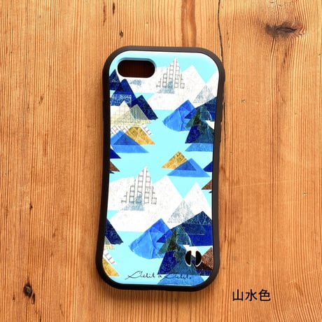 【注文後キャンセル不可】iPhoneグリップケース【山】（全6色）